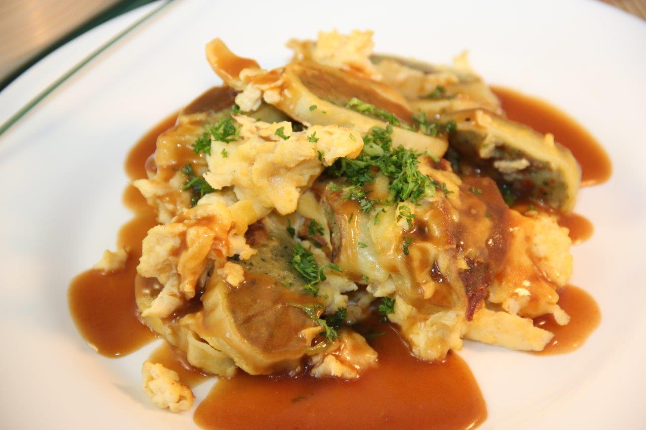 Gebackene Maultaschen